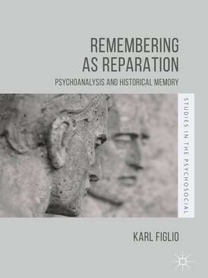 cover image of Remembering as Reparation